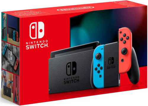 Nintendo Switch (2019 Upgrade) Rood/Blauw