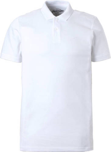 Jack & Jones ESSENTIALS Basic slim fit polo wit