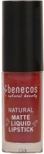 Benecos Natural Liquid Lipstick  Matte - Bloody Berry