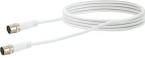 Schwaiger KDSK30 042 coax-kabel 3 m F Wit