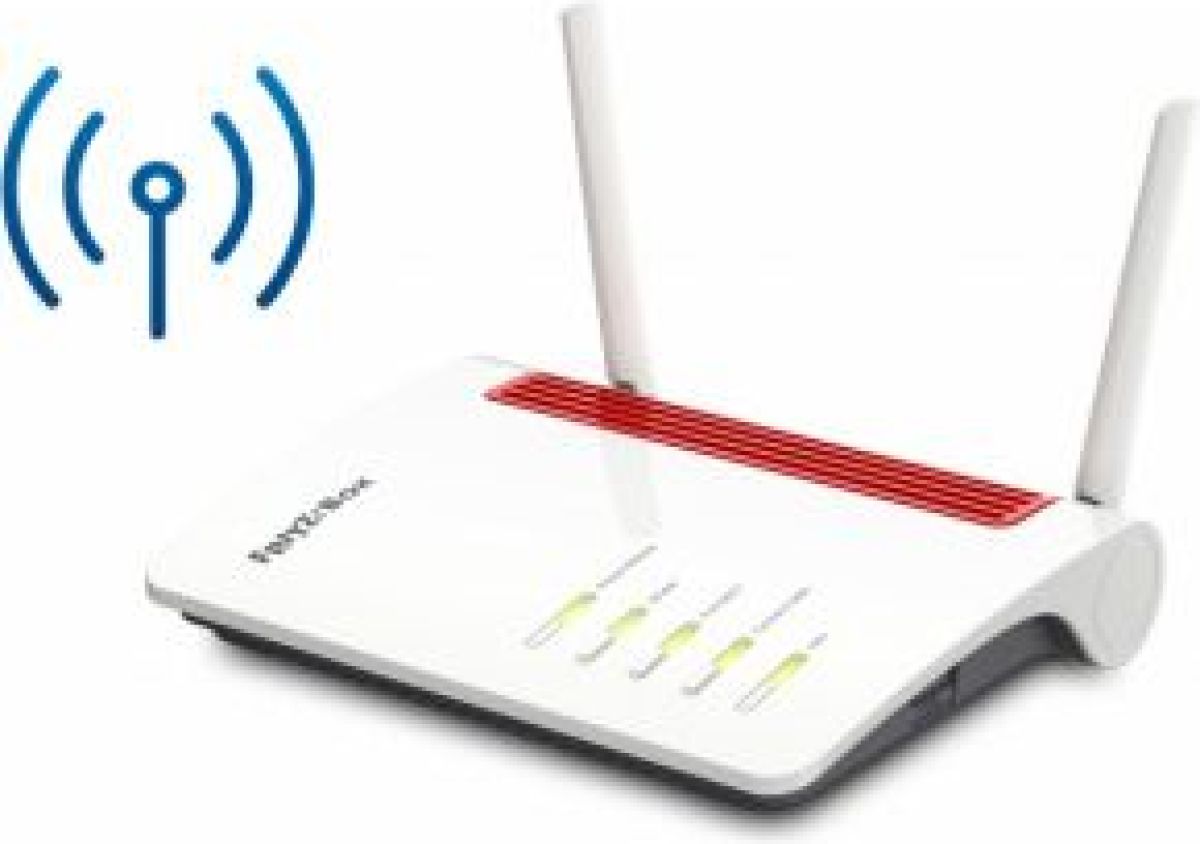 AVM FRITZ!Box 6850 LTE draadloze router Gigabit Ethernet Dual-band (2.4 GHz / 5 GHz) 3G 4G Rood, Wit