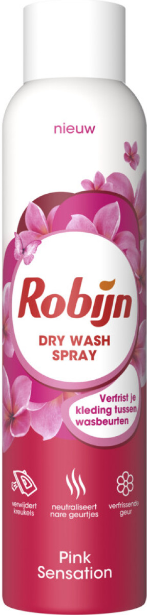 Robijn Dry Wash Spray Pink Sensation 200 ml