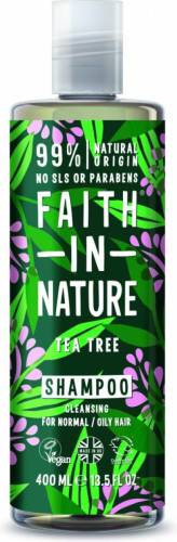 Faith In Nature Shampoo Tea Tree 2% (400ml)