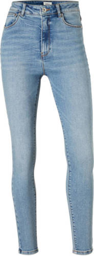 Only high waist skinny jeans ONLMILA light blue denim