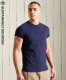 Superdry T-shirt donkerblauw