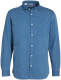 SELECTED HOMME regular fit overhemd medium blue