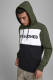 Jack & Jones ESSENTIALS regular fit hoodie olijfgroen