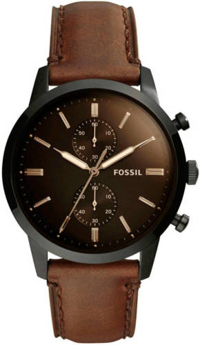 Fossil horloge Townsman FS5437 zwart