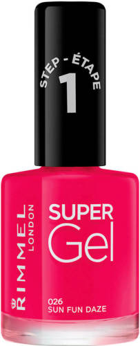 Rimmel London SuperGel nagellak - 026 Sun Fun Daze