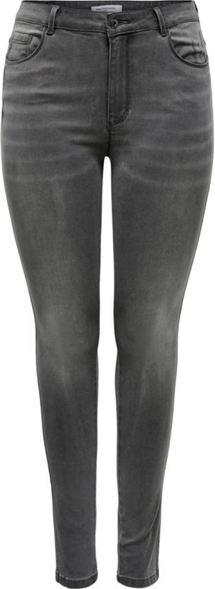ONLY CARMAKOMA skinny jeans grijs