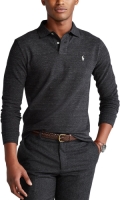 Polo ralph lauren Rechte polo met lange mouwen, custom fit
