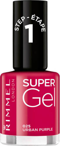 Rimmel London SuperGel nagellak - 025 Urban Purple