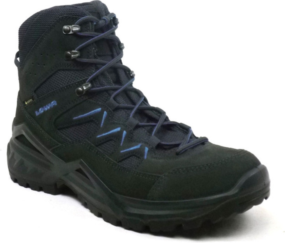 Lowa Sirkos Evo GTX Mid graphite/blue