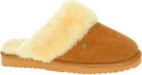 Warmbat Australia suède pantoffels cognac