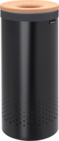 Brabantia Wasbox 35 liter met kurken deksel - Matt Black