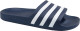 adidas Performance Adilette Aqua badslippers donkerblauw