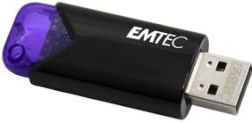 Emtec Click Easy USB flash drive 128 GB USB Type-A 3.2 Gen 1 (3.1 Gen 1) Zwart, Violet