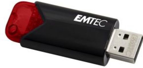 Emtec Click Easy USB flash drive 16 GB USB Type-A 3.2 Gen 2 (3.1 Gen 2) Zwart, Rood