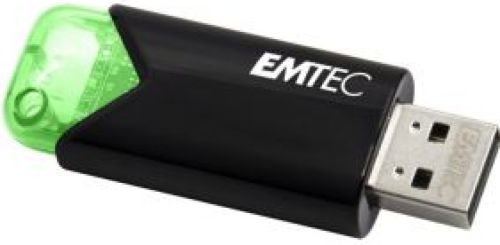 Emtec Click Easy USB flash drive 64 GB USB Type-A 3.2 Gen 1 (3.1 Gen 1) Zwart, Groen