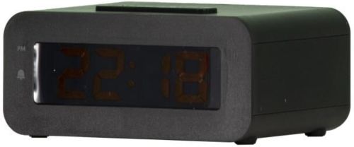 HEMA Wekker Digitaal LED Met Snoer (zwart)