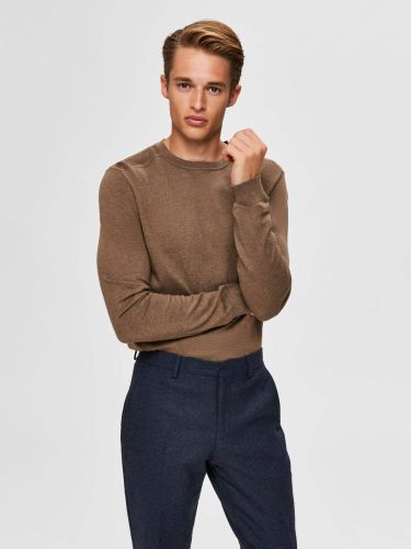 SELECTED HOMME Trui met ronde hals Berg Crew Neck