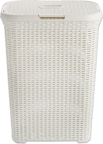 Curver style natural wasbox 60 liter wit