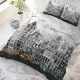 DreamHouse Bedding Old Amsterdam - Grijs 2-persoons (200 x 220 cm + 2 kussenslopen) Dekbedovertrek