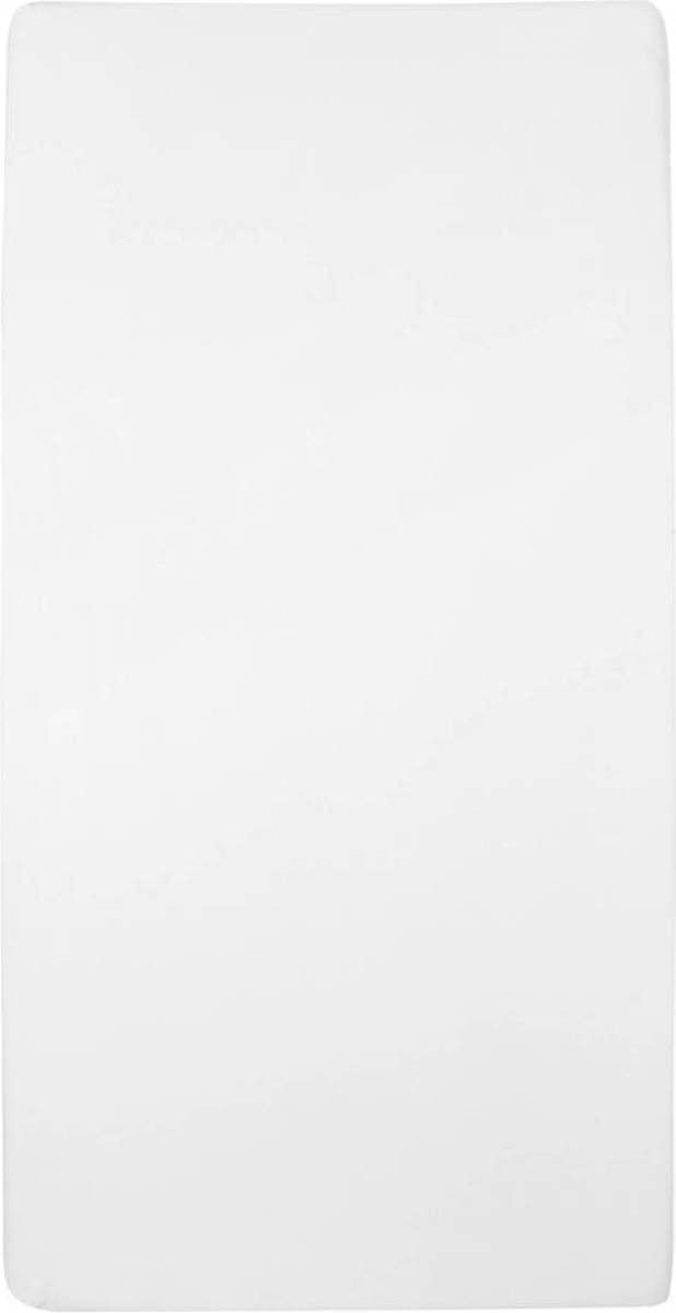 Meyco jersey baby hoeslaken ledikant 60x120 cm Wit