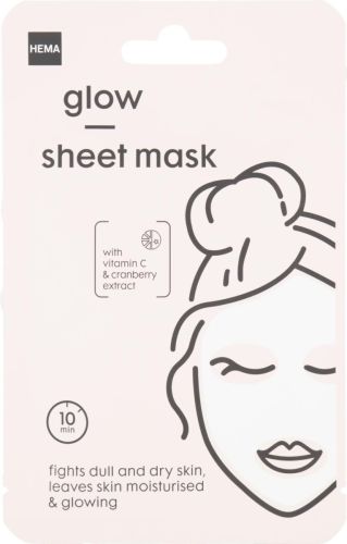 HEMA Sheet Gezichtsmasker - Glow