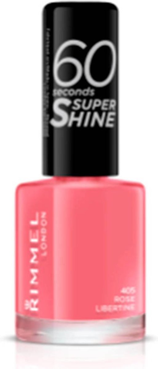 Rimmel London 60 Seconds Super Shine nagellak - 405 Rose Libertine
