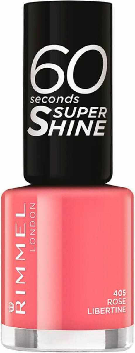 Rimmel London 60 seconds supershine nagellak - 405 Rose Libertine - 3 stuks voordeelverpakking