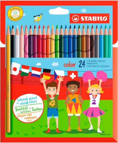 Stabilo Color kleurpotloden (24 st.)