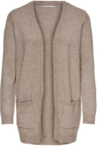Only Open Knitted Cardigan Dames Beige
