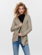 Only Open Knitted Cardigan Dames Beige