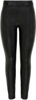 Only Imitatieleren Legging Dames Zwart