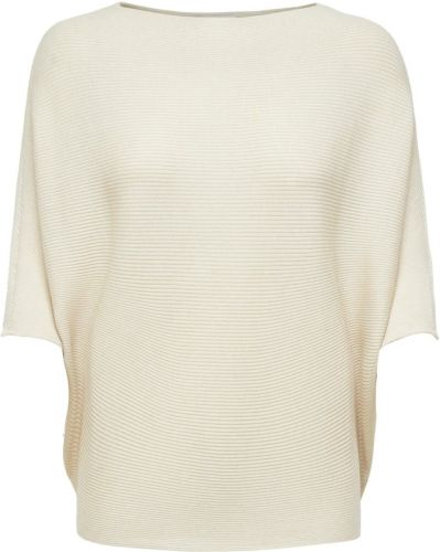 Only Vleermuismouw Gebreide Trui Dames Beige