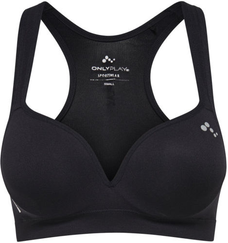 Only Naadloze Sport Bh Dames Zwart