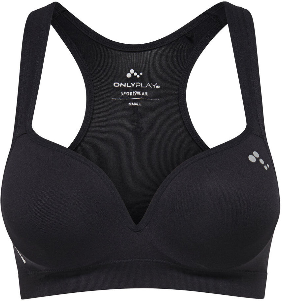 Only Naadloze Sport Bh Dames Zwart