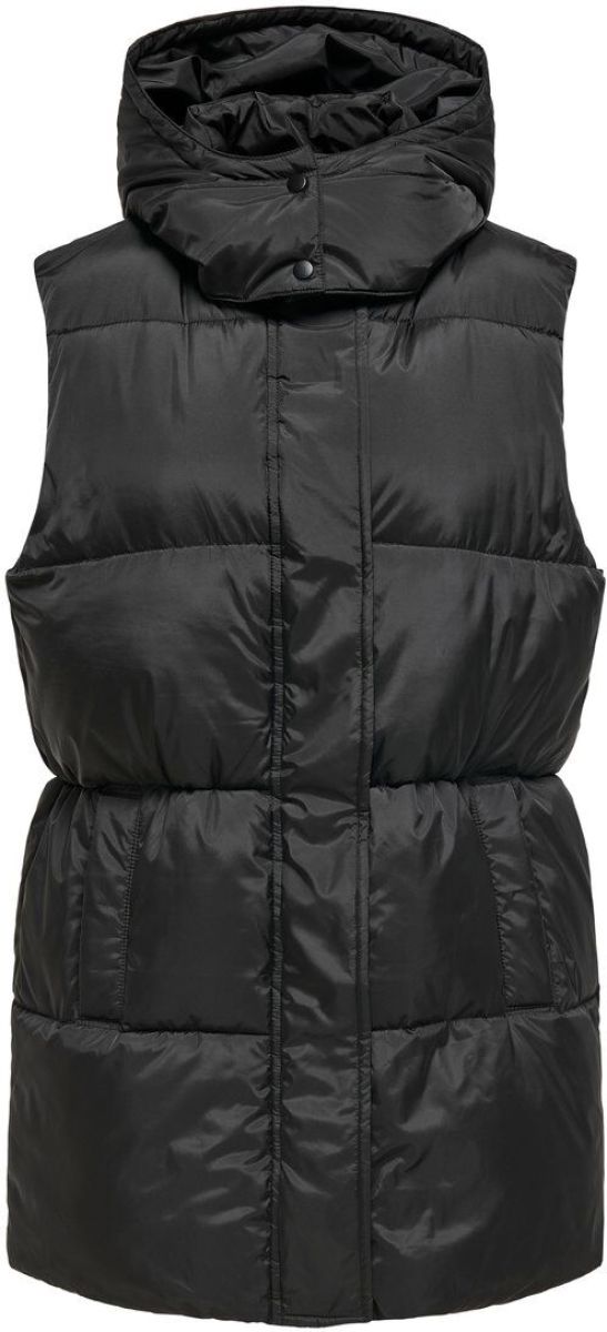 Only Gewatteerd Gilet Dames Zwart