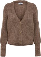 Only Rib Gebreid Vest Dames Green