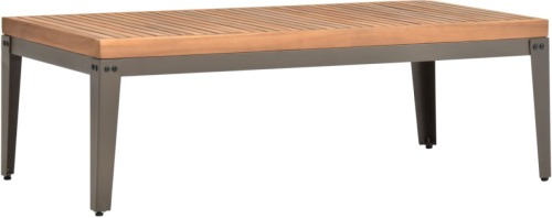 VidaXL Tuintafel 110x55x36 cm massief acaciahout