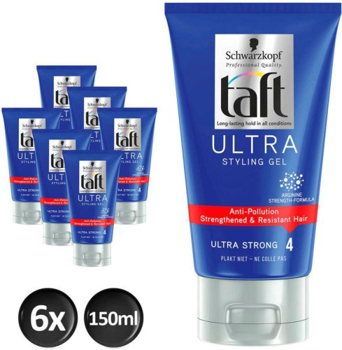 Schwarzkopf Taft Styling Ultra Styling gel - 6x 150ml multiverpakking
