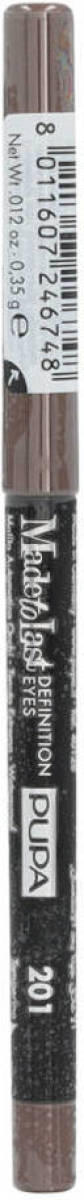 Pupa Milano Made To Last Definition Eyes oogpotlood - 201 Bon Ton Brown