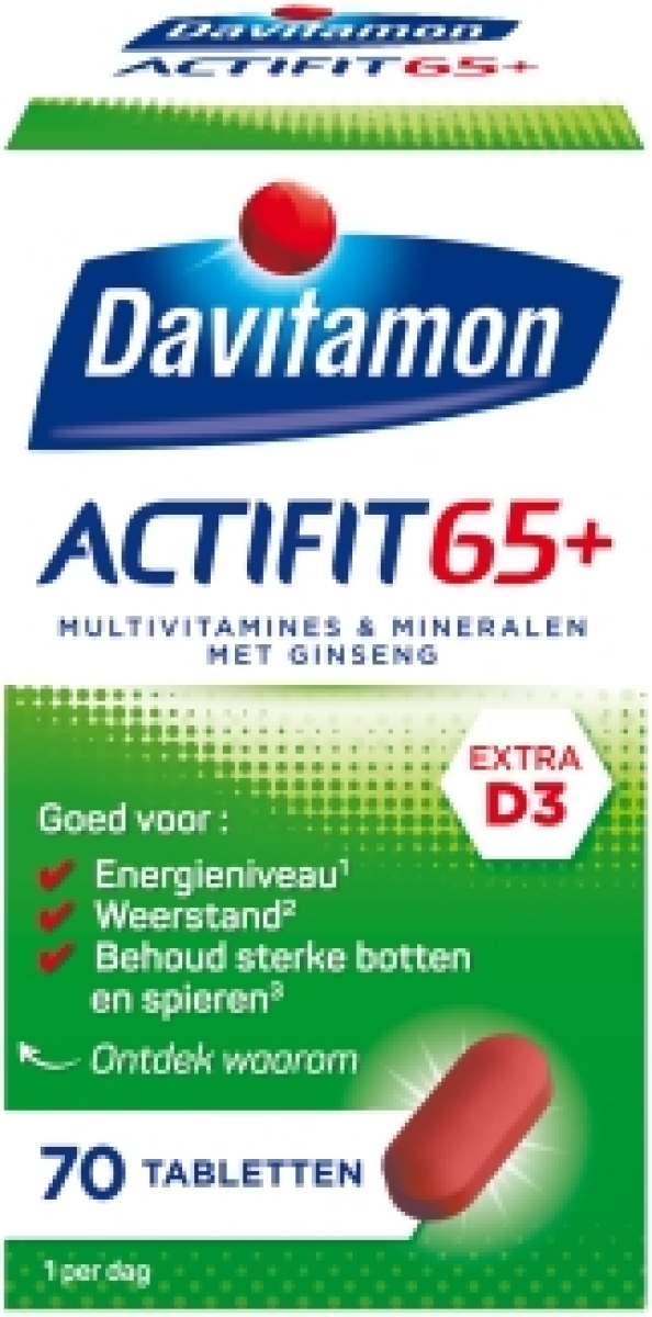 Davitamon Actifit 65 Plus Multivitamine