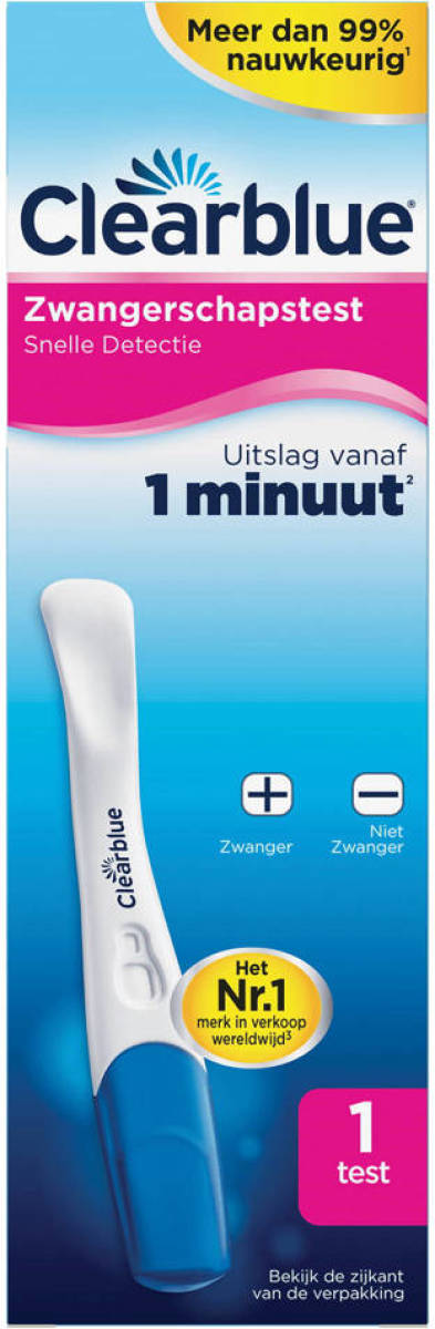 Clearblue zwangerschapstest Snelle Detectie - 1 test
