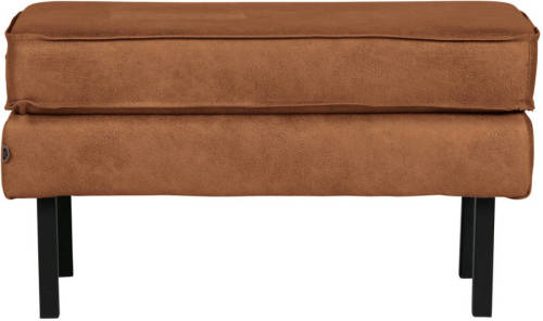 BePureHome hocker Rodeo Classic eco-leer cognac