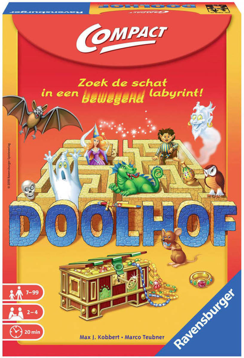 Ravensburger Doolhof Compact bordspel