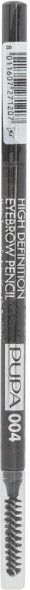 Pupa Milano High Definition Eyebrow Pencil oogpotlood - 004 Extra Dark