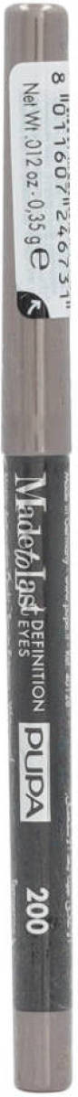 Pupa Milano Made To Last Definition Eyes oogpotlood - 200 Desert Taupe