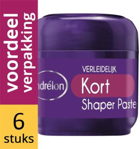 Andrelon Styling Verleidelijk Kort Shaper paste - 6 x 125 ml
